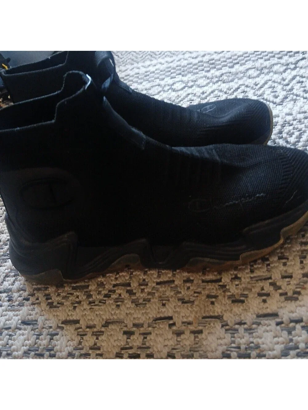 9 Women's Pull-on Black Champion Shoes